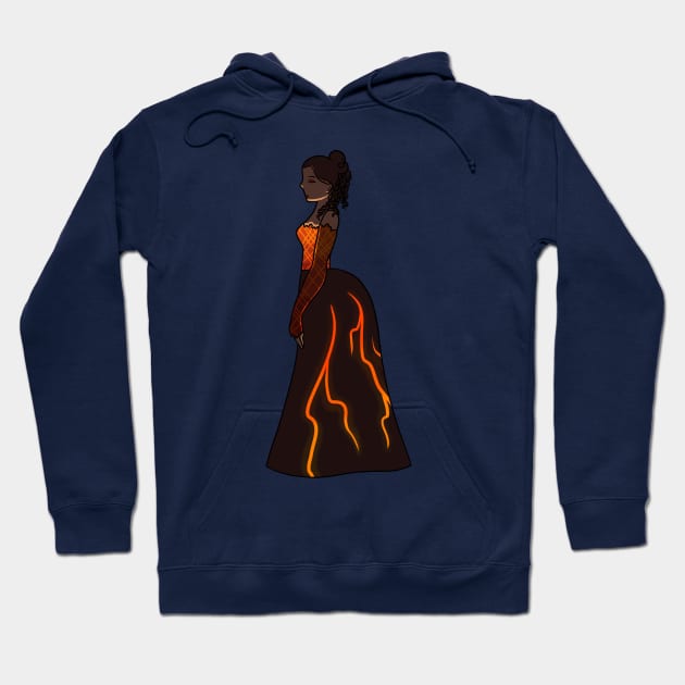 Volcano Lady Hoodie by inatorinator